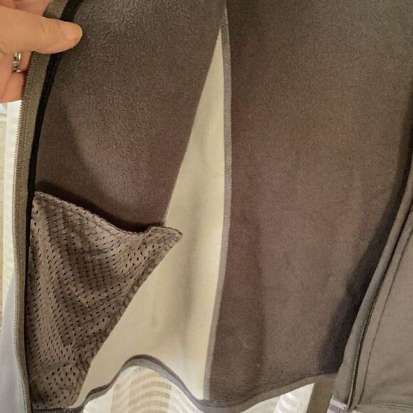 Patagonia Stretch Velocity Full Zip Polartek Jacket Men’s Medium Gray - Picture 7 of 11